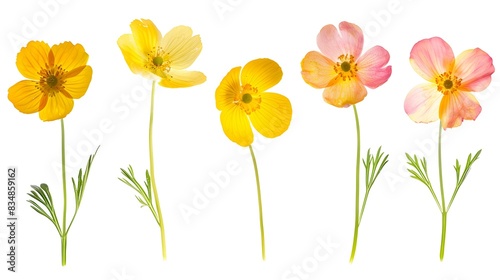 Wallpaper Mural buttercups five different pic Torontodigital.ca