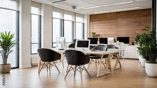 Modern bright office space