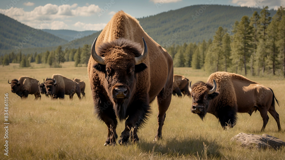 bison roundup and its importance in wildlife
