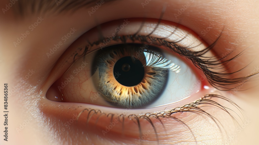 Detailed eye anatomy textures with highquality background for realistic ...
