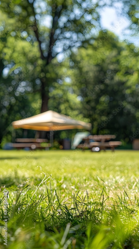 Sunny Camping Field Awaits A Serene Grass Haven for Leisure and Tranquility Sunny Camping Field Awaits A Serene Grass Haven for Leisure and Tranquility