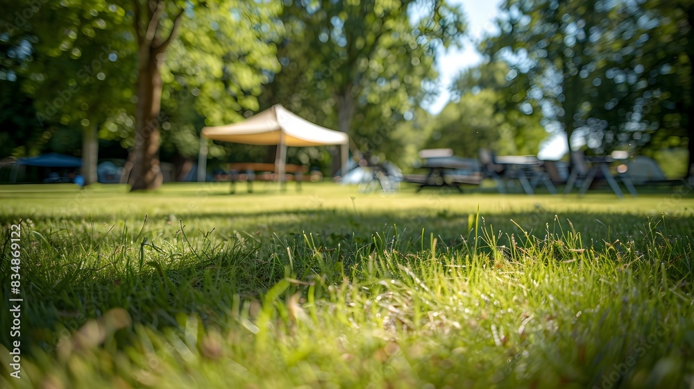 Sunny Camping Field A Serene Grassland Escape Sunny Camping Field A Serene Grassland Escape