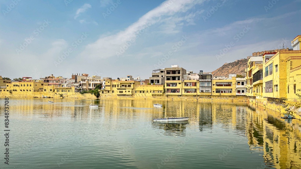 Obraz premium view of the town of porto country