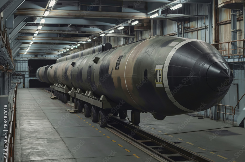 Missile in Industrial Facility Missile in Industrial Facility