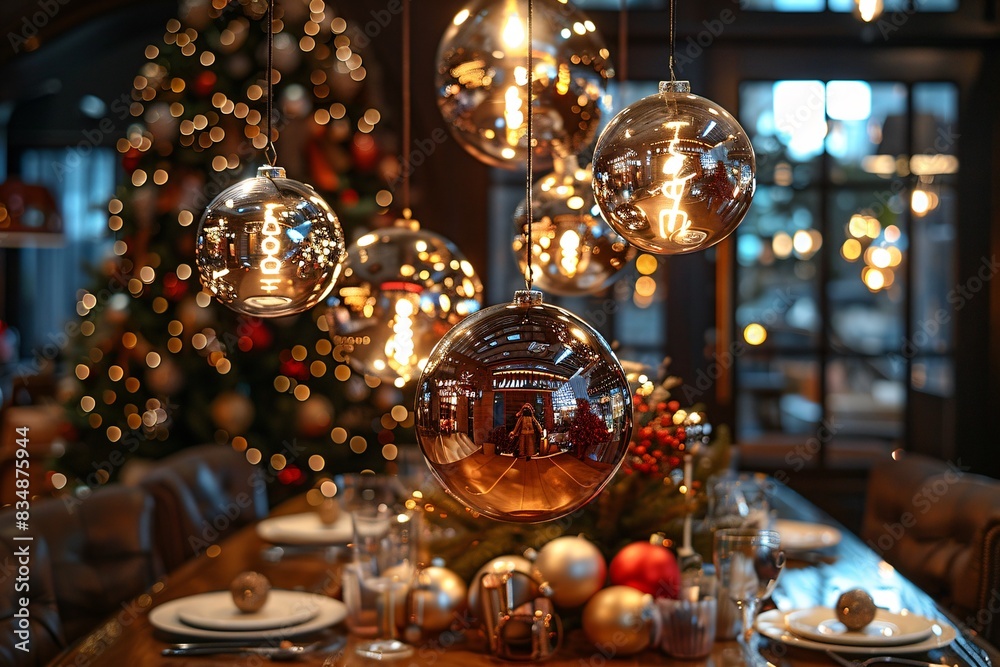 Multiple lights over table Multiple lights over table