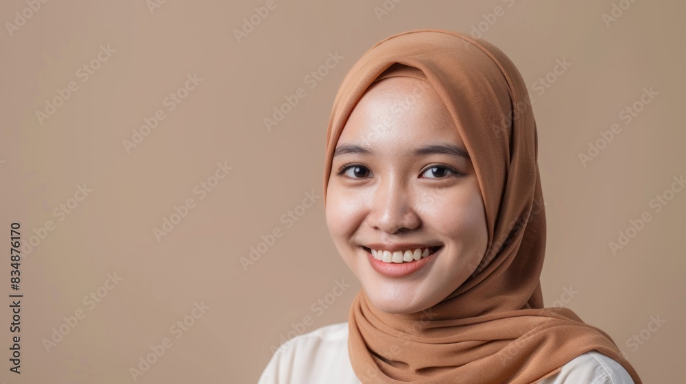 young and beautiful Indonesian hijab female model young and beautiful Indonesian hijab female model