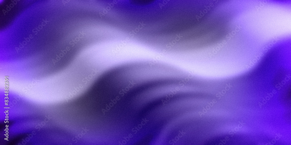 Obraz premium Vibrant abstract gradient with smooth wavy patterns in shades of purple and violet. Perfect for backgrounds, websites, and creative projects. Ideal for adding a dynamic and modern touch