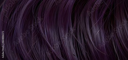 violet reflective hair texture