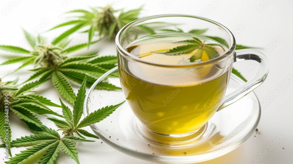 Drinks made with cannabis ingredients. Drinks made with cannabis ingredients.