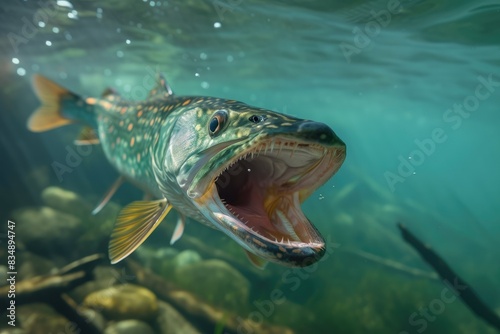 Underwater Menace: Pike's Grinning Teeth