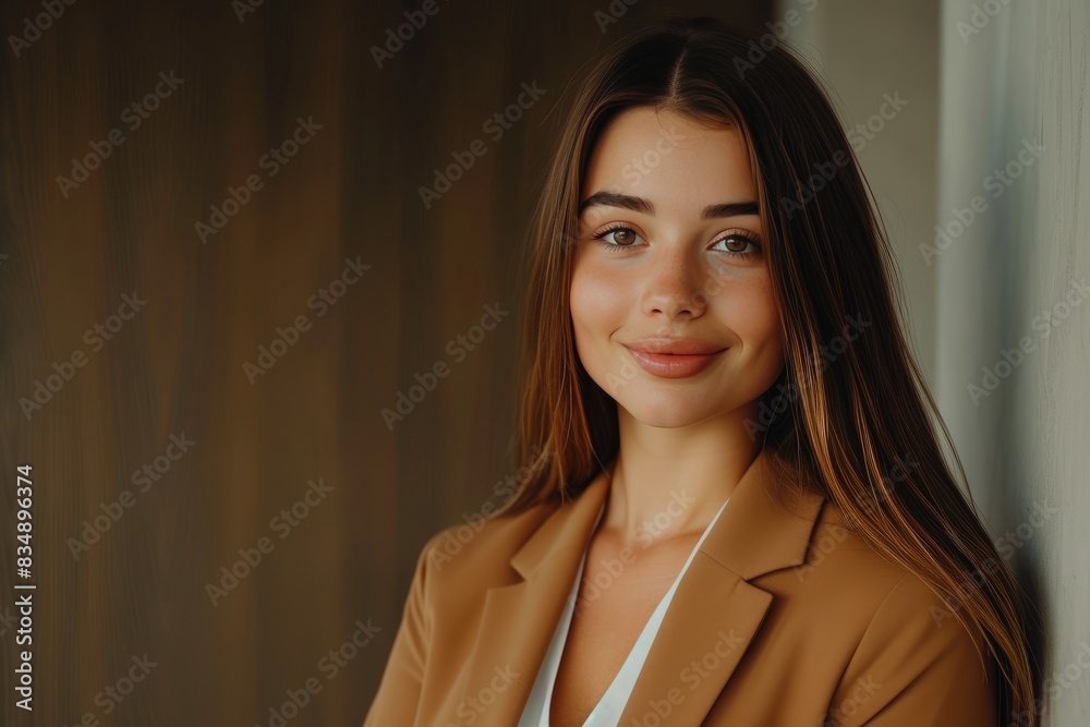 Empowered Professional in Modern Office Setting Empowered Professional in Modern Office Setting