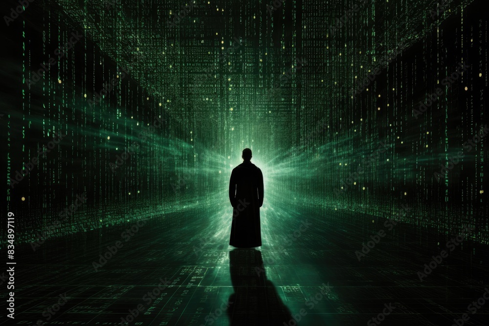 Silhouette in Cyberspace: Exploring the Binary Realm Silhouette in Cyberspace: Exploring the Binary Realm