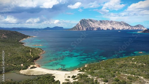 Spiaggia Cala Pipara, Capo Coda Cavallo, Province of Olbia-Tempio, Sardinia, Italy. photo