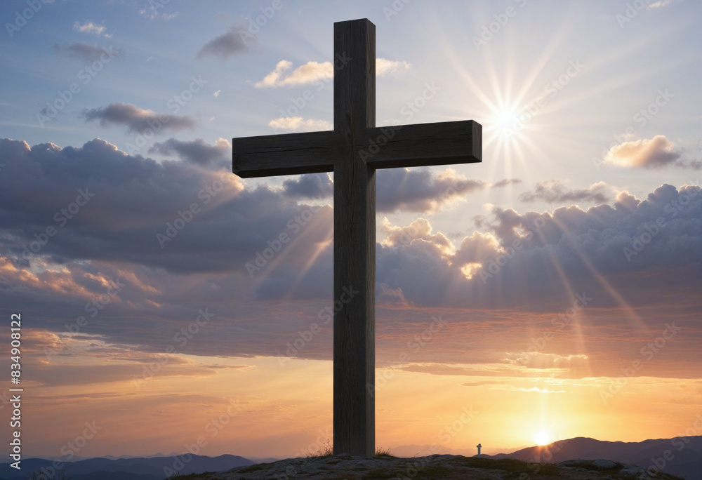 Risen with the Sun: The Cross of Salvation on Easter Morning Risen with the Sun: The Cross of Salvation on Easter Morning
