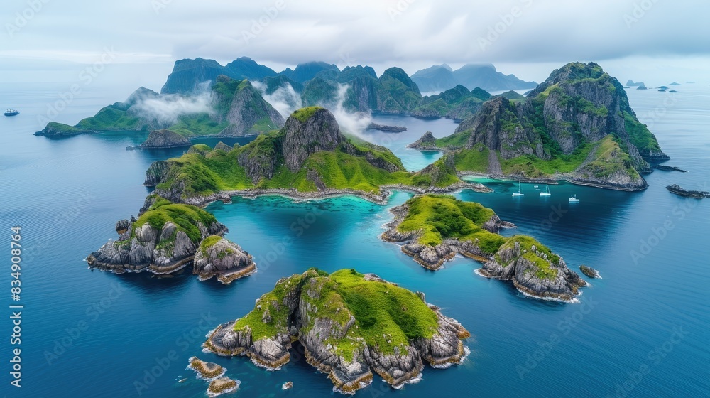 lake in the mountains