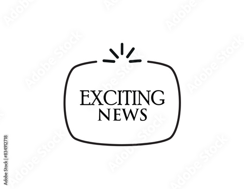 exciting news