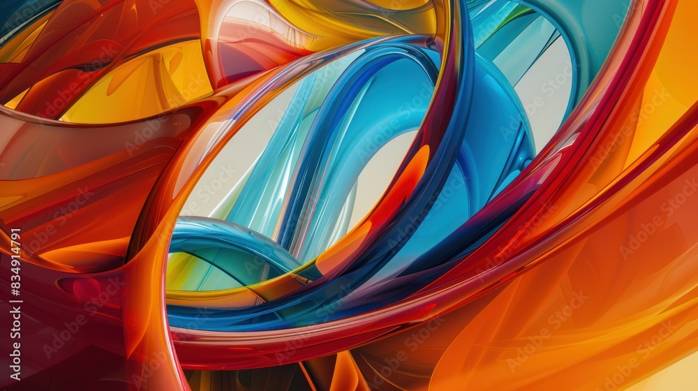 The design stands out with bright, saturated colors. The design stands out with bright, saturated colors.
