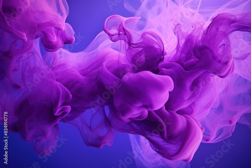 Shiny smoke. Glitter fluid. Ink water. Magic mist. color particles texture paint vapor storm wave