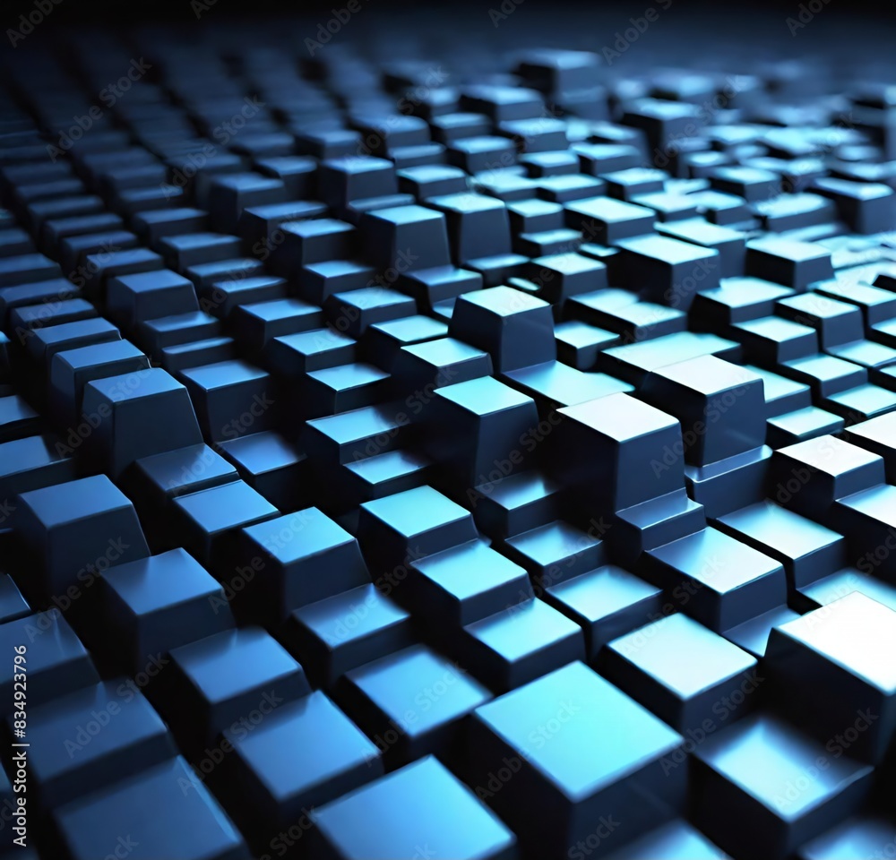 abstract blue background, technology, computer, business, square, box, design, block, pattern, laptop, concept, geometric, illustration abstract blue background, technology, computer, business, square, box, design, block, pattern, laptop, concept, geometric, illustration