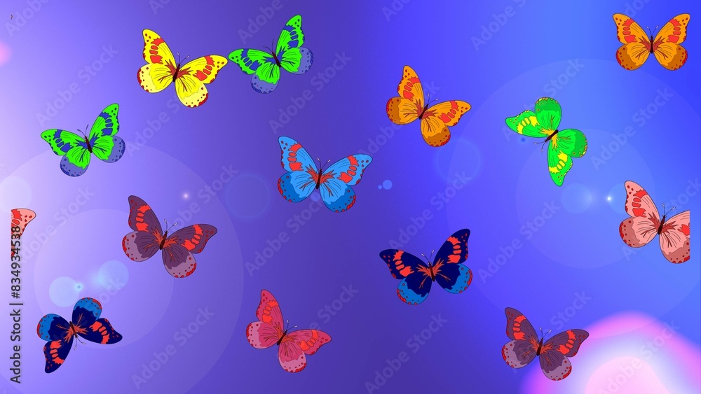 Naklejka premium magic super cute abstract and nice picture
