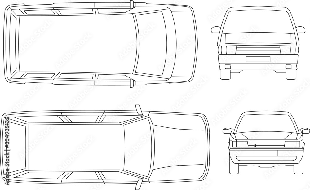 Vector Illustration Sketch Design Drawing Of Personal Transportation vector-illustration-sketch-design-drawing-of-personal-transportation