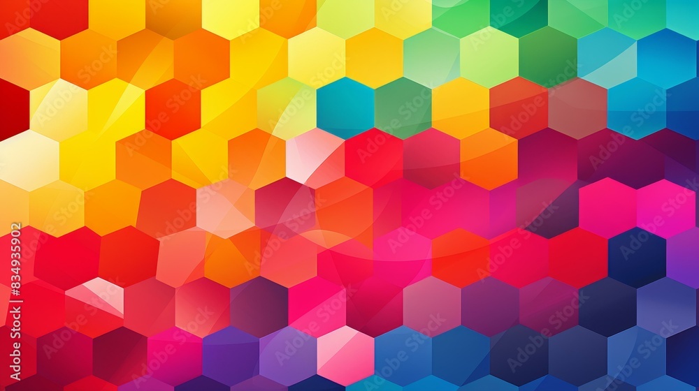 Vibrant speech balloon graphic design with geometric patterns for expressive messaging in high resolution.