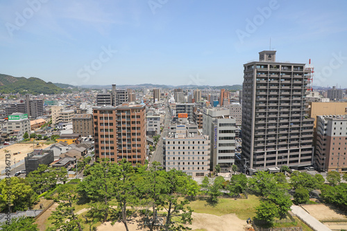 福山市の街並み