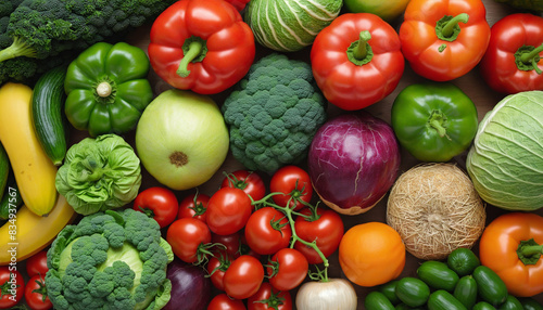 Fresh organic produce at the local green market