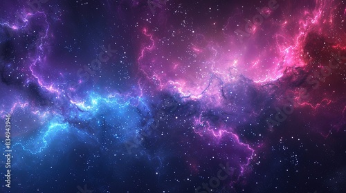 Colorful space galaxy cloud nebula  Stary night cosmos  Universe science astronomy  Supernova background wallpaper  Blue and purple space background