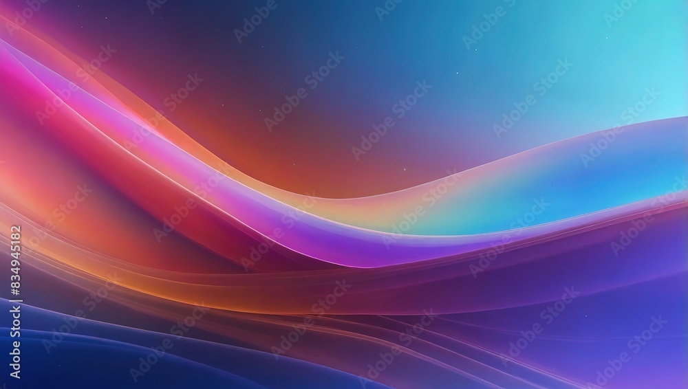 Fototapeta premium Abstract background of the Aurora Borealis