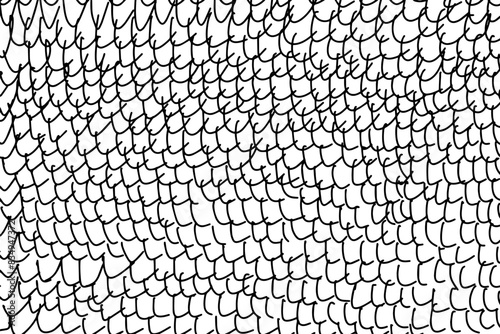 Crosshatch reinforced mesh. Metal wire fence. Loops background abstract Hand drawn organic textile pattern. Vector illustration