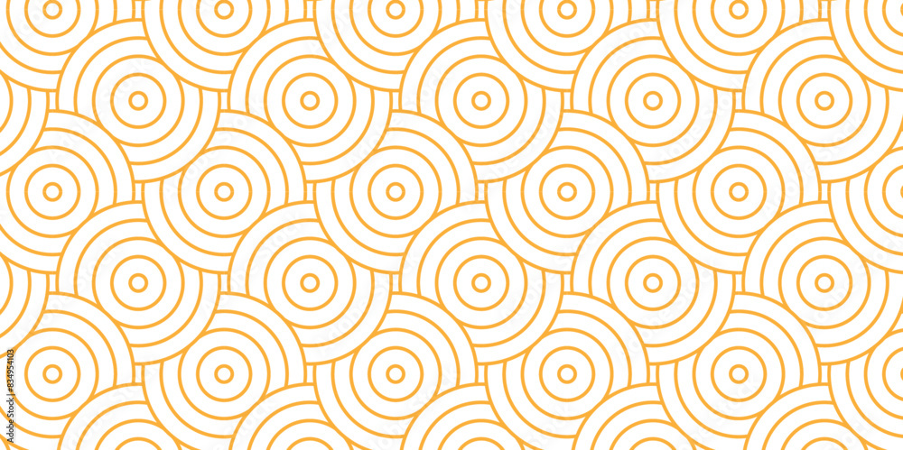 Vector Overlapping Pattern Minimal diamond geometric waves spiral and abstract circle wave line. brown color seamless tile stripe geometric create retro square line backdrop pattern white background. Vector Overlapping Pattern Minimal diamond geometric waves spiral and abstract circle wave line. brown color seamless tile stripe geometric create retro square line backdrop pattern white background.