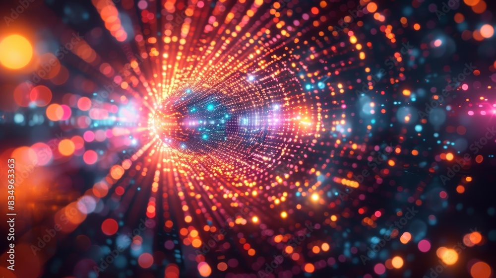Computational science and quantum computing digital background, advanced algorithms, research and development, high-performance computing Computational science and quantum computing digital background, advanced algorithms, research and development, high-performance computing