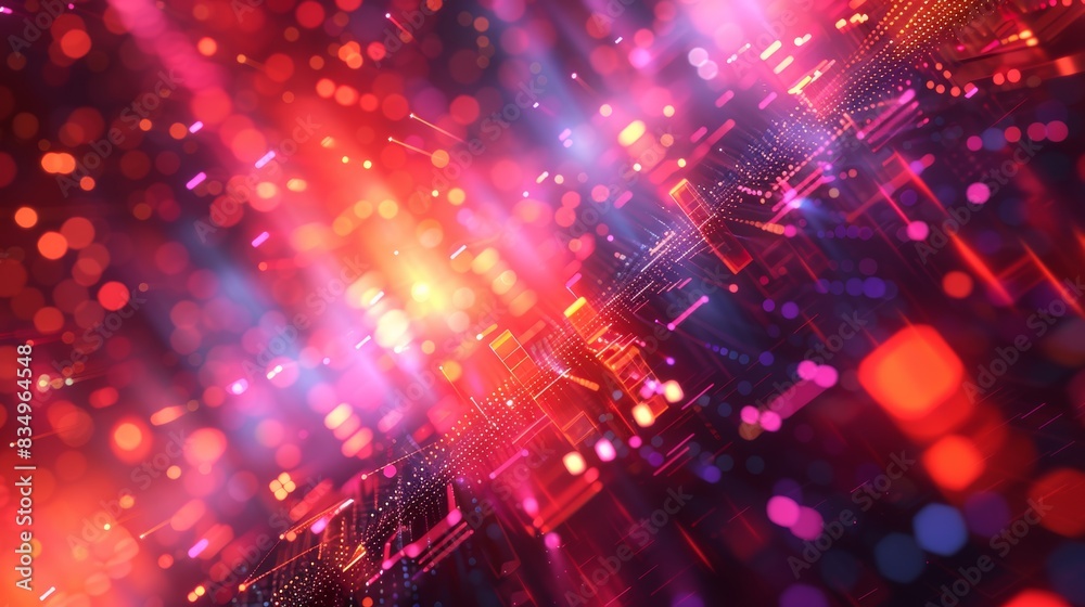 Digital background perfect for tech processes
