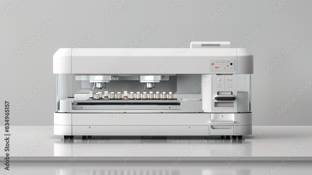 White cosmetic blank sample machine White cosmetic blank sample machine