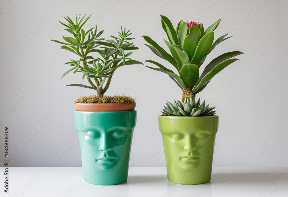 Upcycled cup transformed into a unique succulent planter for eco-conscious homemakers