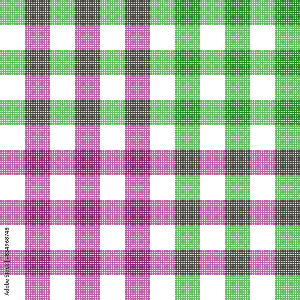 Red and green checkered tablecloth pattern for picnic design Red and green checkered tablecloth pattern for picnic design