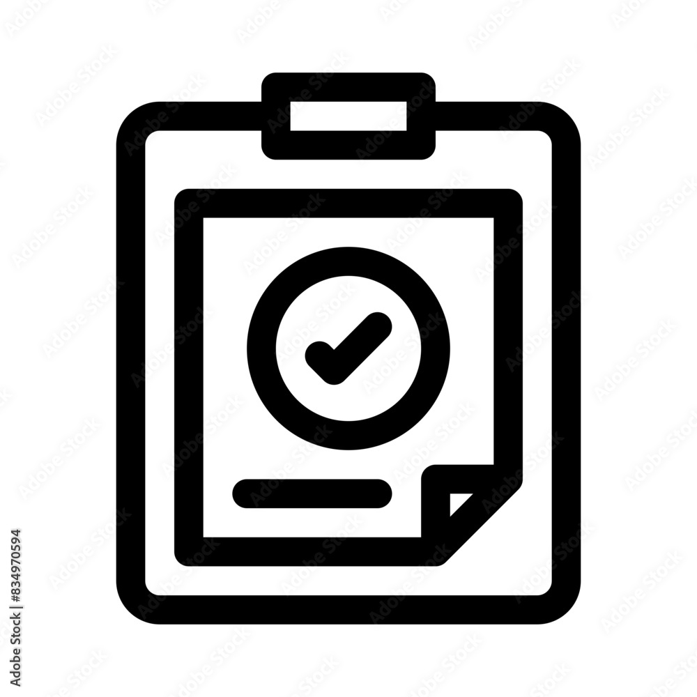 checklist line icon checklist line icon