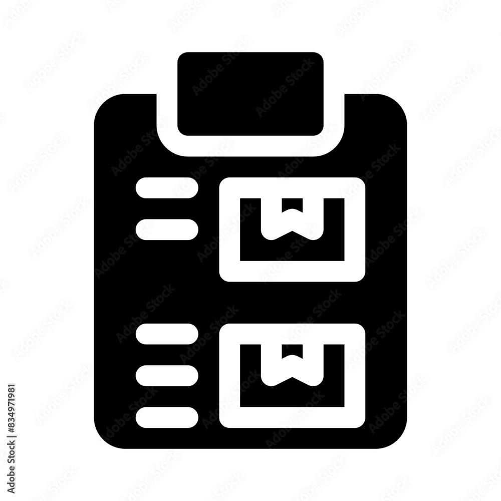 check list glyph icon check list glyph icon