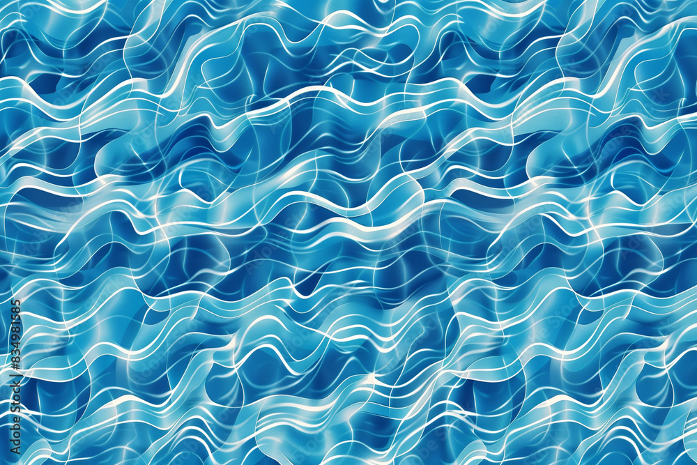 In this seamless pattern, waves undulate gracefully across the canvas, their rhythmic motion creating a mesmerizing dance of fluidity and tranquility. In this seamless pattern, waves undulate gracefully across the canvas, their rhythmic motion creating a mesmerizing dance of fluidity and tranquility.