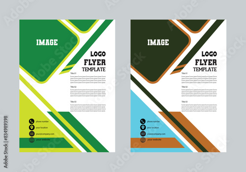 New professional corporate flyer design 