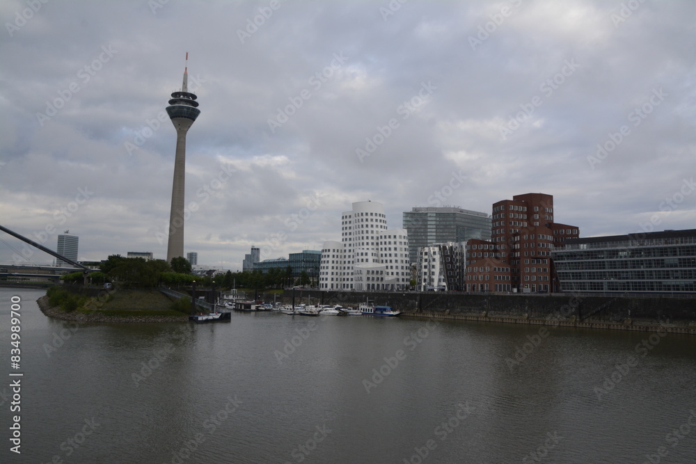 Obraz premium Düsseldorf Medienhafen