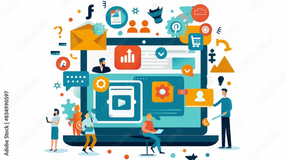 Create a visual guide to building a social media strategy for businesses. Include steps like defining goals, identifying target audiences, and measuring success. Create a visual guide to building a social media strategy for businesses. Include steps like defining goals, identifying target audiences, and measuring success.