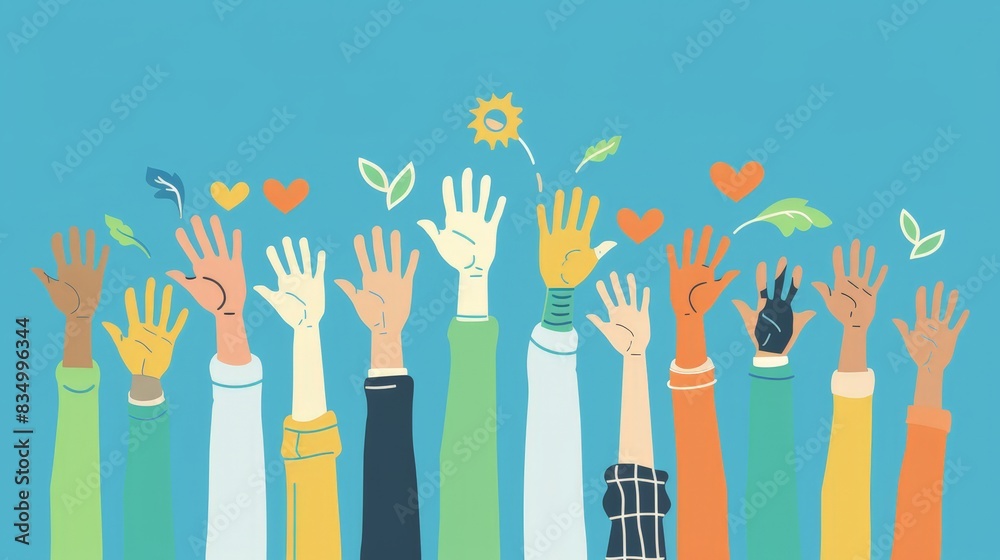 Create an infographic on the role of volunteerism and community service in making a positive difference in people's lives and society as a whole. Create an infographic on the role of volunteerism and community service in making a positive difference in people's lives and society as a whole.