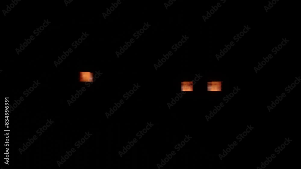 Abstract Glowing Text GROWTH : Fiery Digital Typography