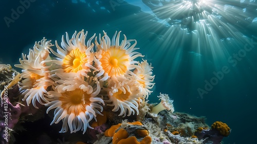 Use underwater photography to reveal the hidden beauty of marine ecosystems and the urgency of preserving them amidst climate change