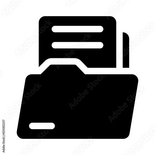 curriculum glyph icon