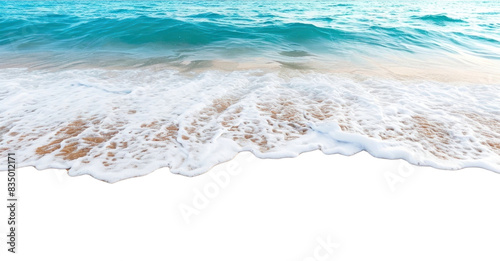 Fototapeta Naklejka Na Ścianę i Meble -  PNG Beach outdoors horizon nature.