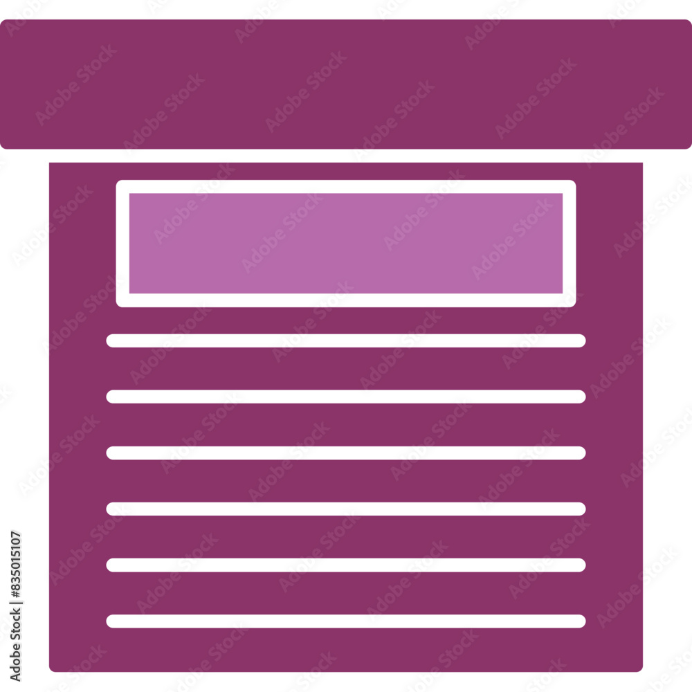 Storage Box Icon Storage Box Icon