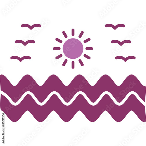 Sea Water Icon